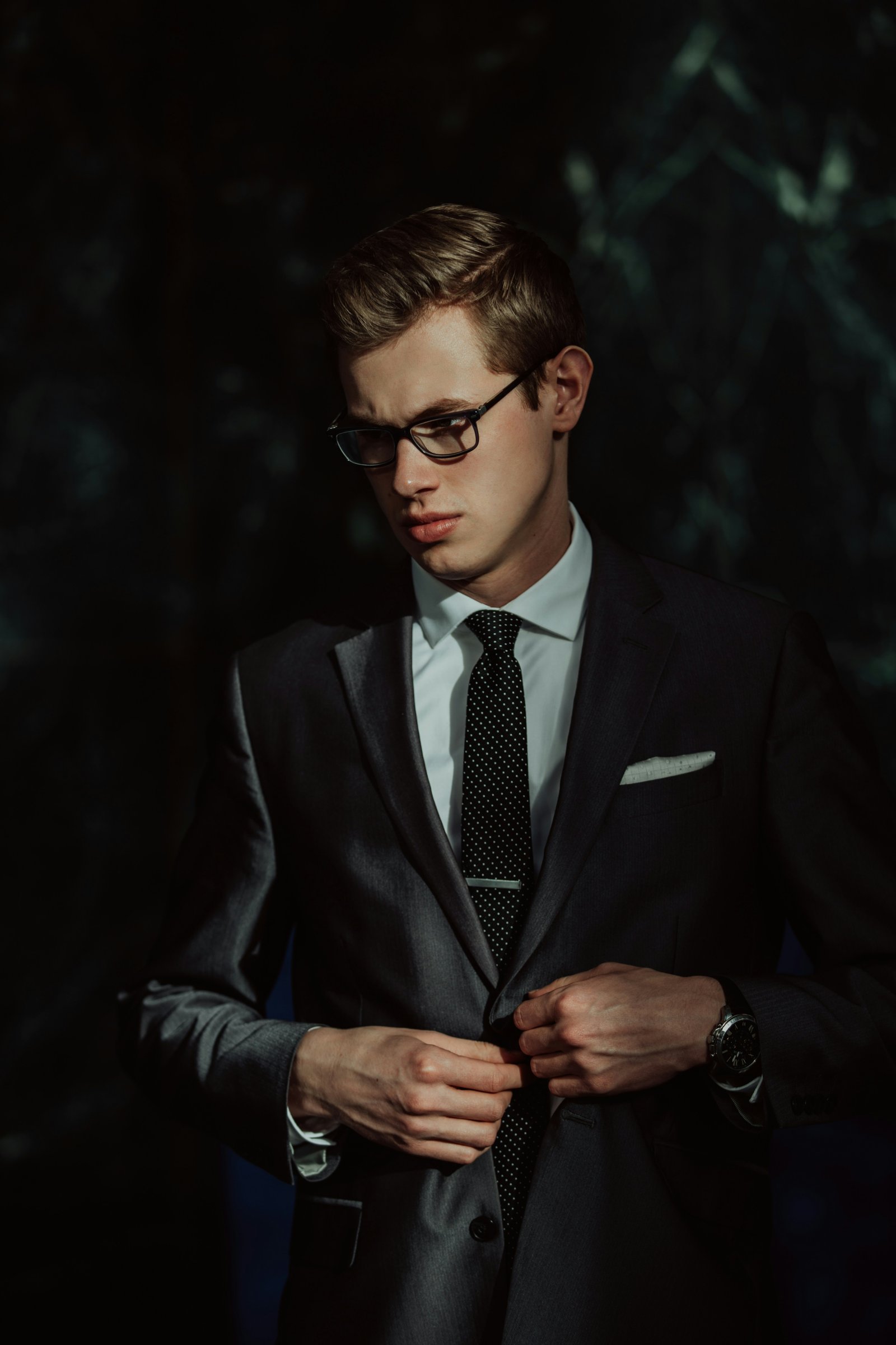 Formal black tuxedo tailored by Royal Design's