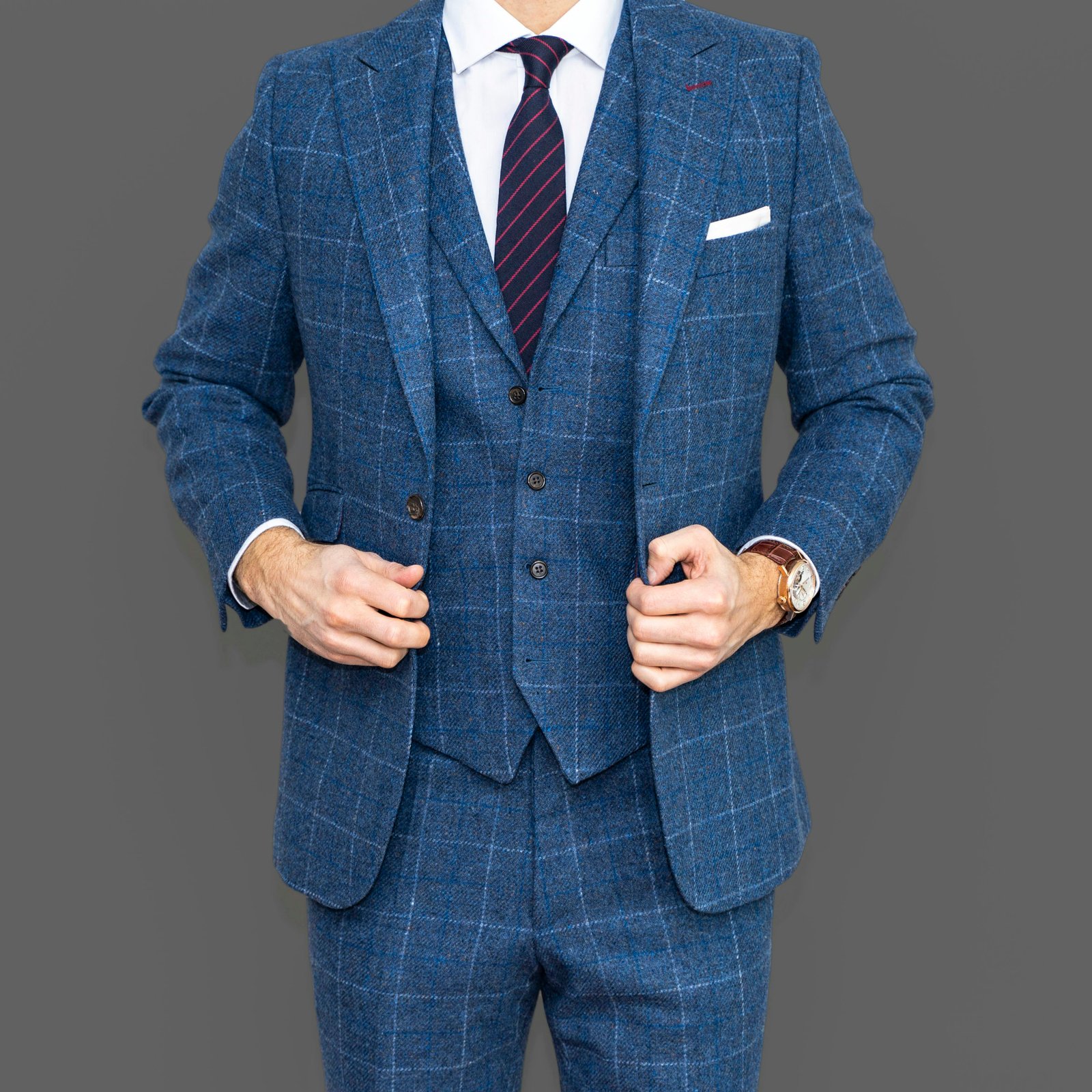 Bespoke Western suit tailored by Royal Design's