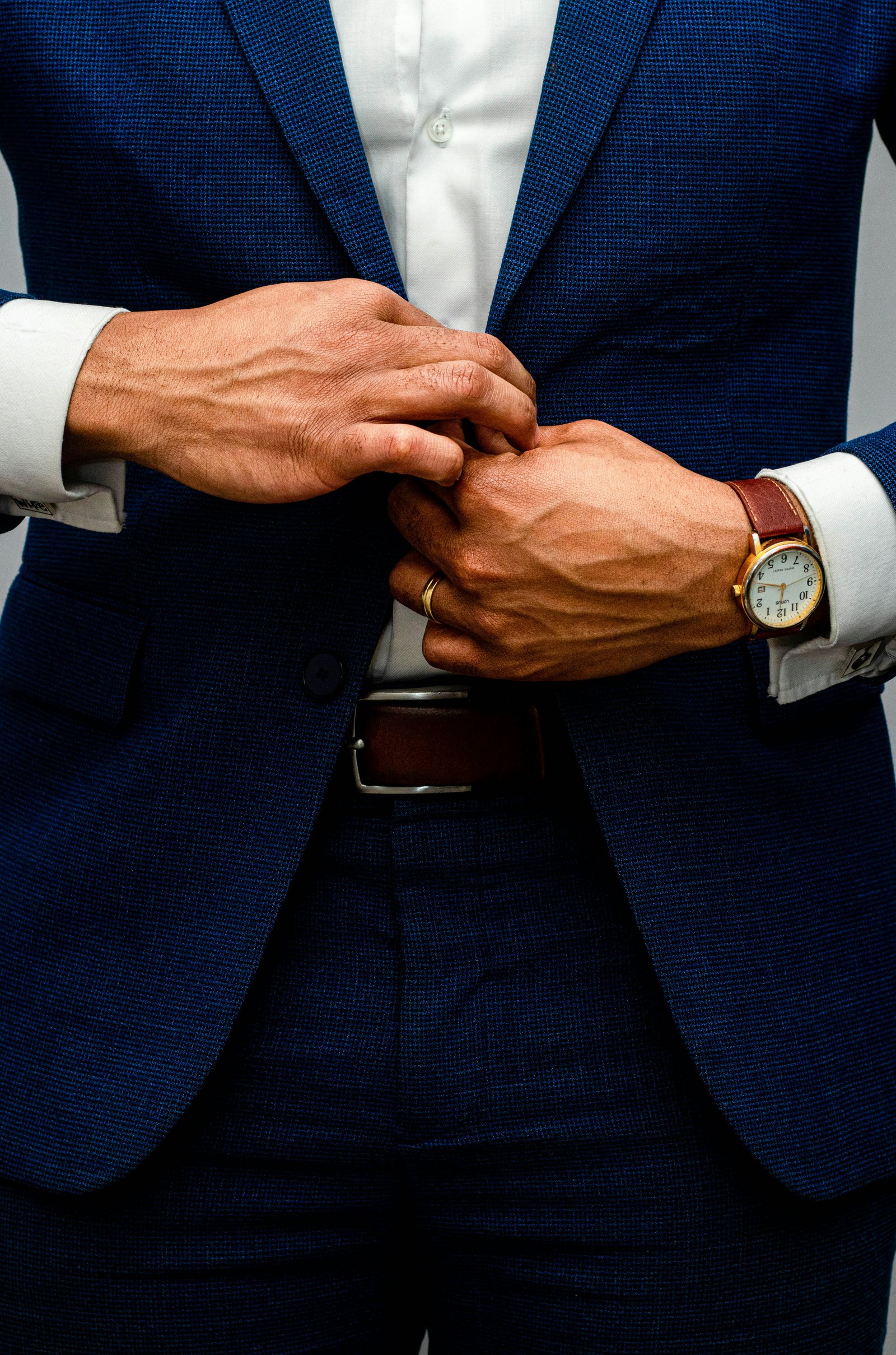 Bespoke Western business suit
